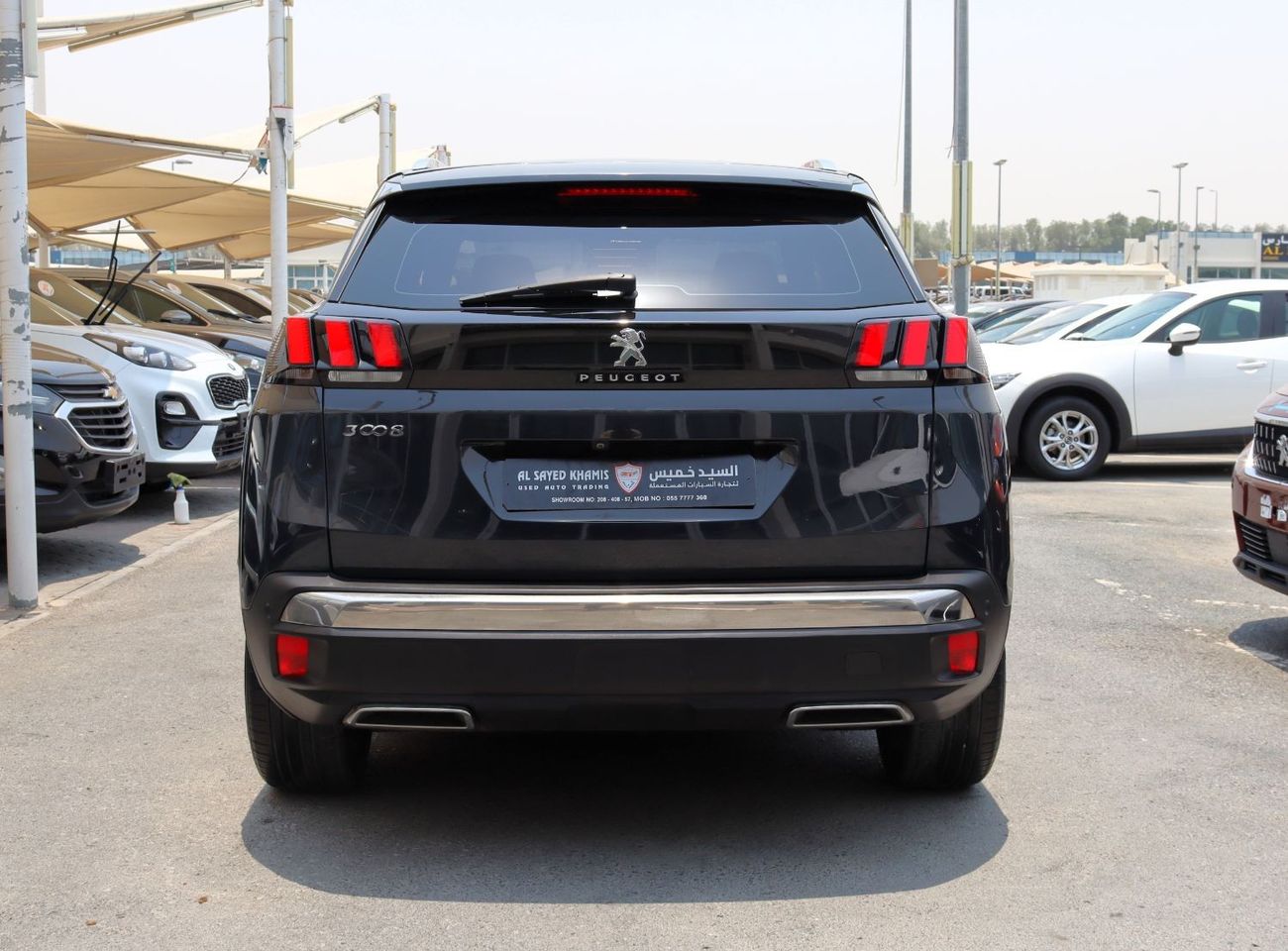Peugeot 3008 GT Line ACCIDENTS FREE - GCC - FULL OPTION - GTLINE ENGINE 1600 CC - PERFECT CONDITION INSIDE OUT