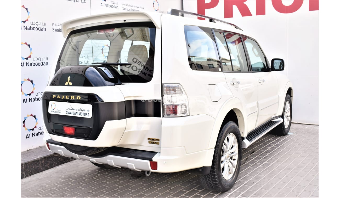 Mitsubishi Pajero AED 1664 PM | 3.8L GLS V6 4WD GCC DEALER WARRANTY