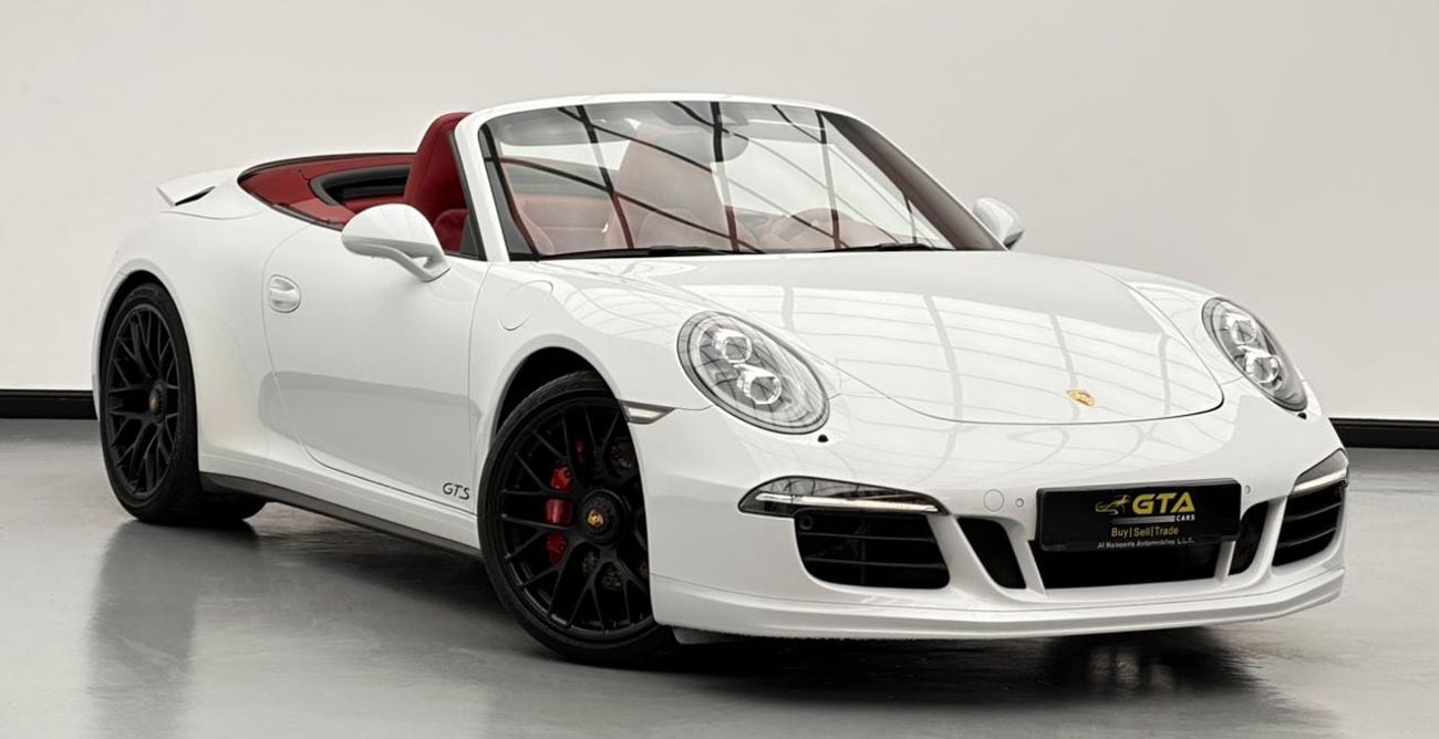 Porsche 911 2015 Porsche 911 Carrera 4 GTS Cabriolet, Porsche Full Service History, Excellent Condition, GCC