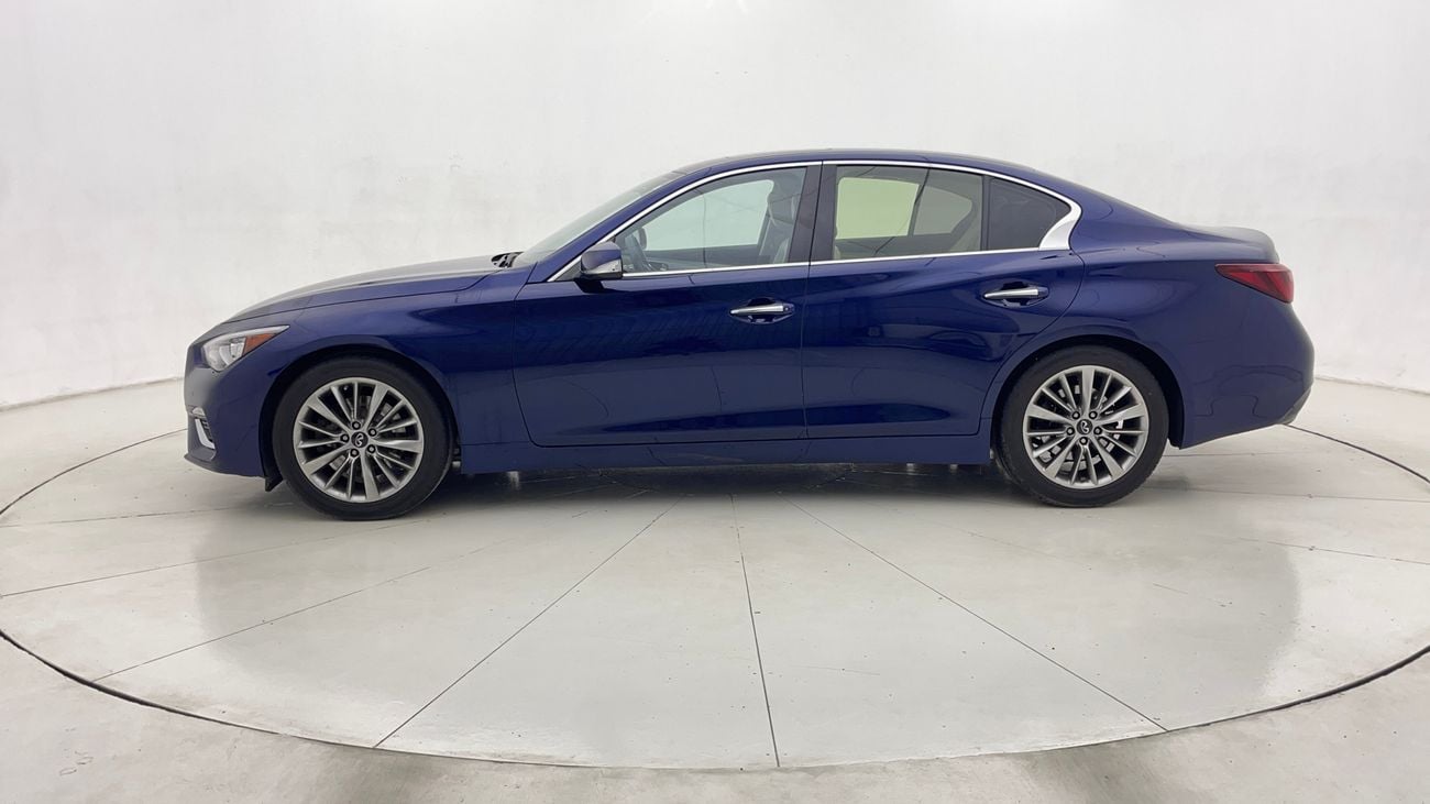 Infiniti Q50 2023 LUXE | AED 1135/Month | 0 DP | 30 Day Return | Warranty | Service History