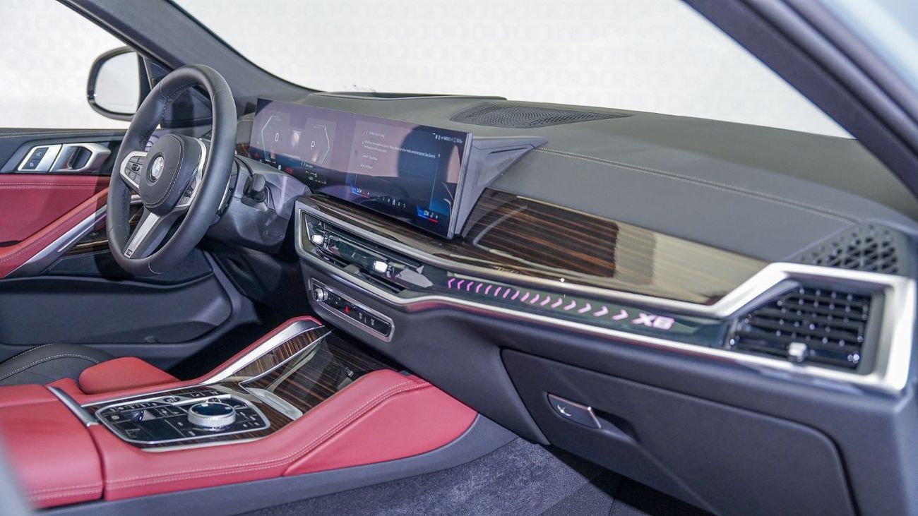 BMW X6 40i M Sport 3.0L | AED 5,500 PM | Warranty- Service July 2027 | GCC