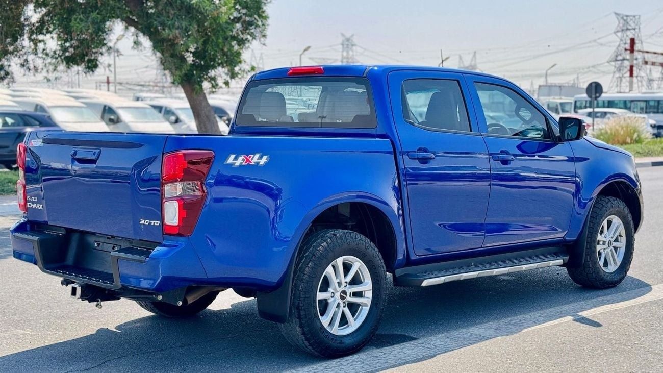 Isuzu DMax 3.0L Diesel AT 4WD - KEY START - Multipurpose Steering - Rear AC Vents - Alloy Rims - Tow Hitch - Go