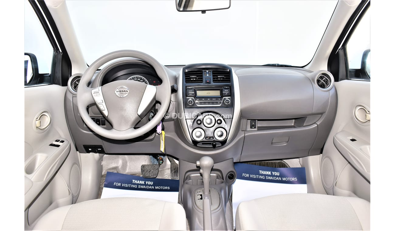Nissan Sunny AED 609 PM | 1.5L SV GCC DEALER WARRANTY