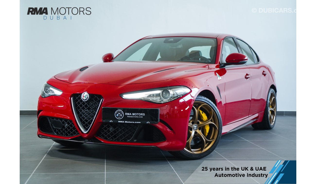 ألفا روميو جوليا 2018 Alfa Romeo Giulia Quadrifoglio / 5yrs,120k kms Warranty & Service