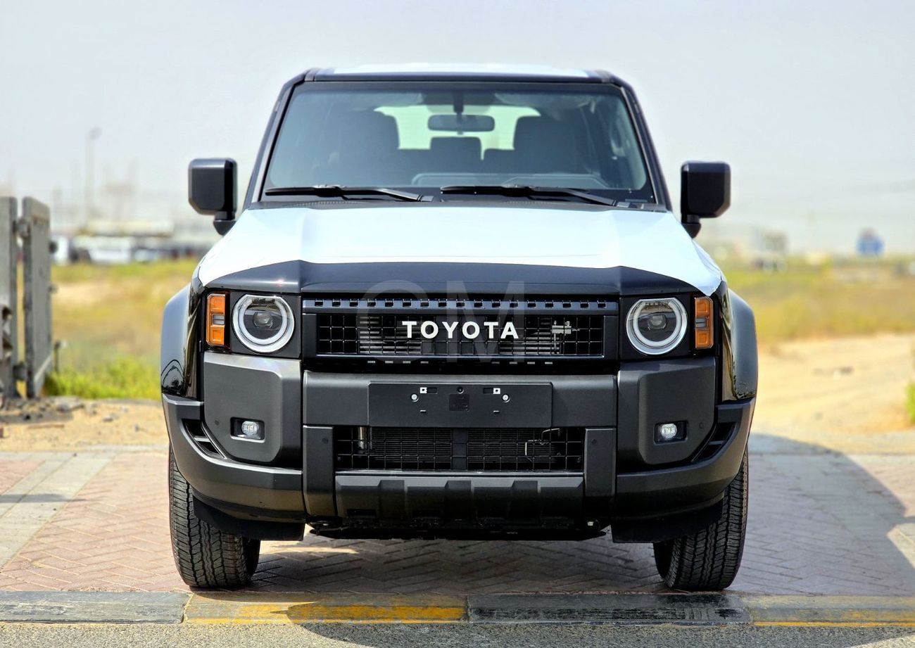 Toyota Prado TOYOTA PRADO PETROL 2.4T - URBAN - E - FULLY BASIC - 2025 MODEL - BLACK INSIDE BLACK - OMANI