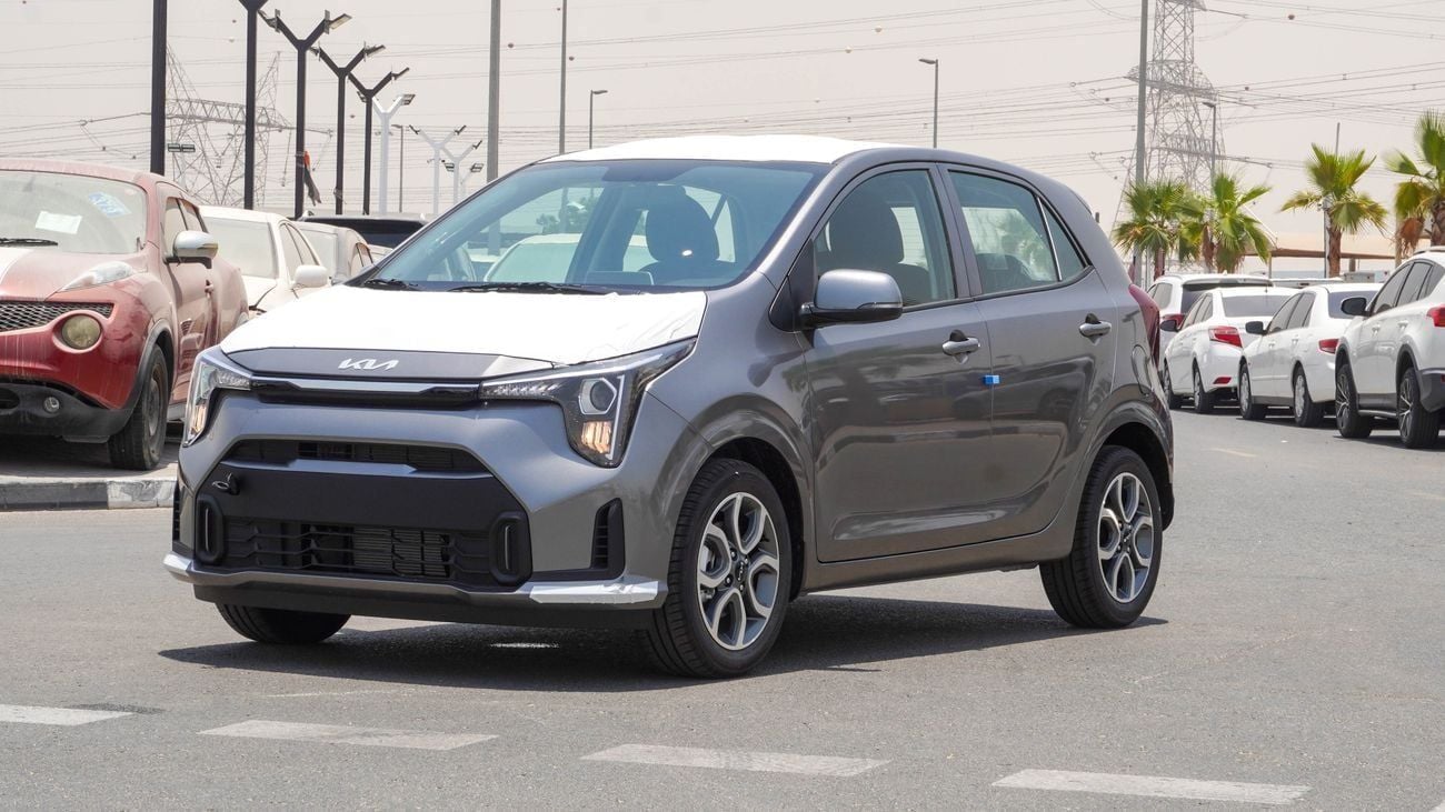 Kia Picanto Brand New Kia Picanto 2025 for Export 1.2L 2WD Petrol|Grey/Black|N-PIC-1.2-P-25|