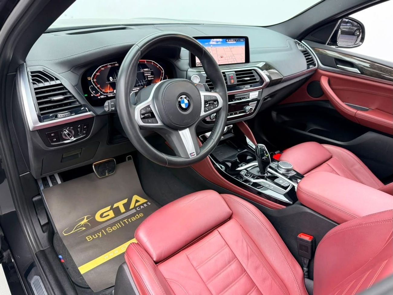 بي أم دبليو X4 XDRIVE 30I M SPORT PACK 2021 BMW X4 xDrive30i M-Sport, Warranty, Full BMW Service History, Fully Loaded, GCC