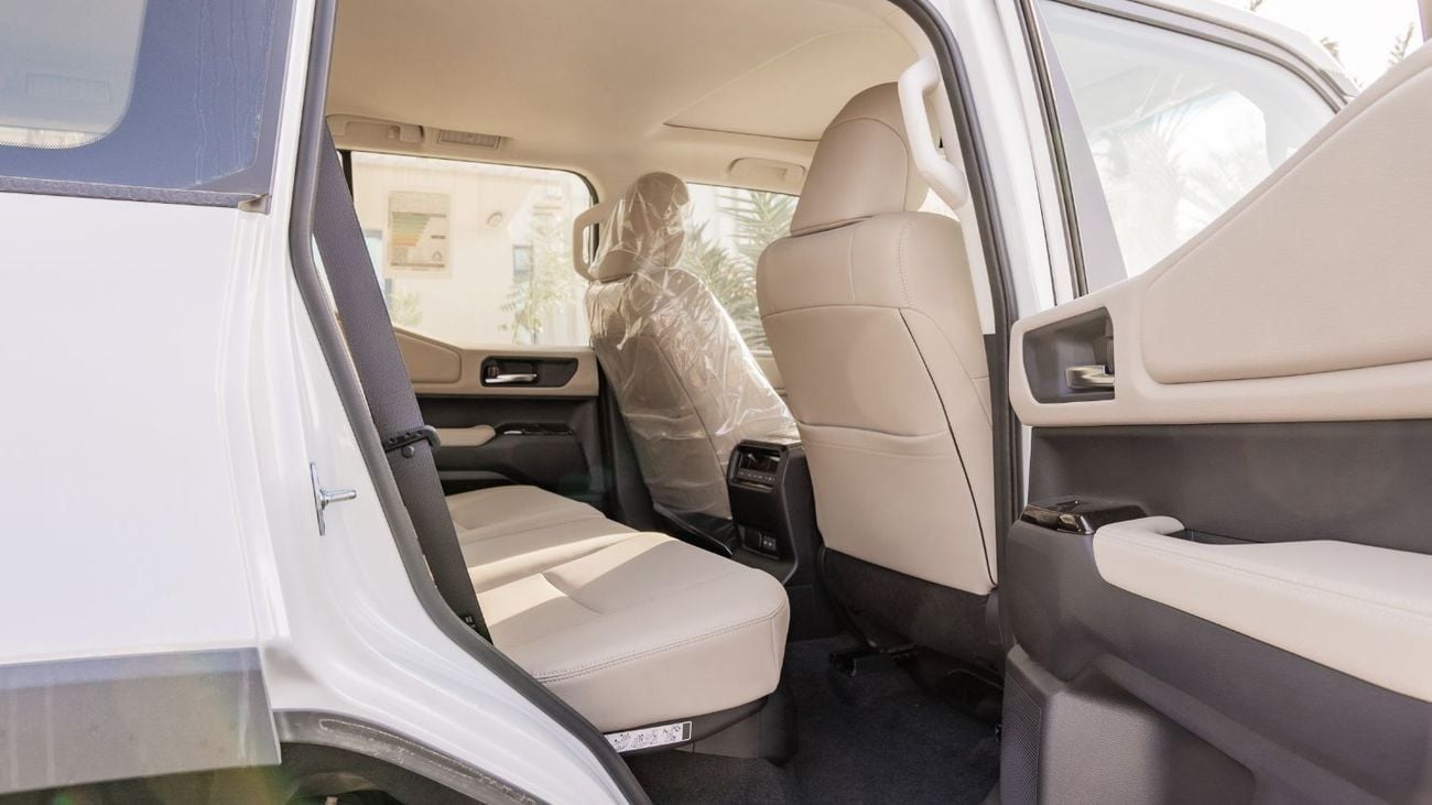 تويوتا برادو 2025 Toyota Prado TXL2 2.4L AT Petrol (White-Beige)