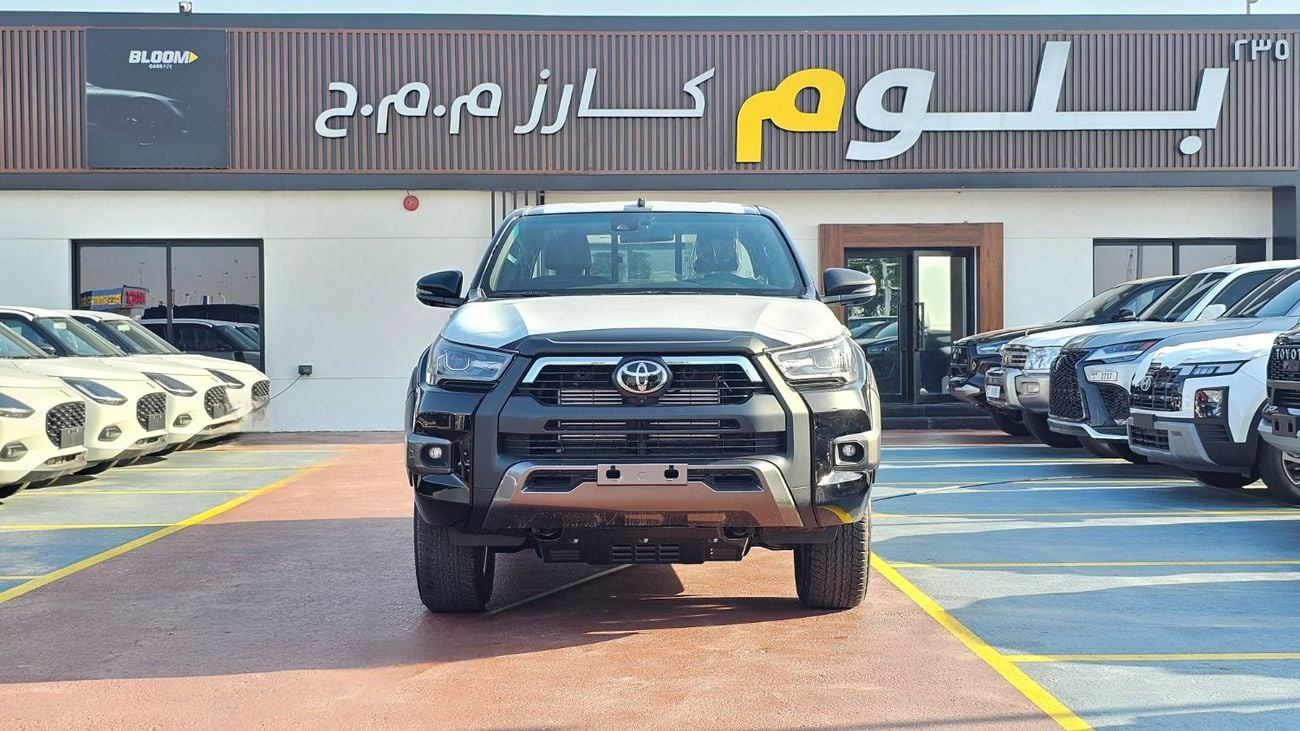 تويوتا هيلوكس 2.8 Adventure 4WD AT WITH COMPRESSOR YM2026 ATTITUDE BLACK