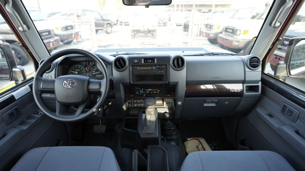 تويوتا لاند كروزر بيك آب TOYOTA LC PICKUP DOUBLE CABIN 4.0L V6 AUTOMATIC TRANMISSION MODEL 2025 WINCH-DIFFLOCK