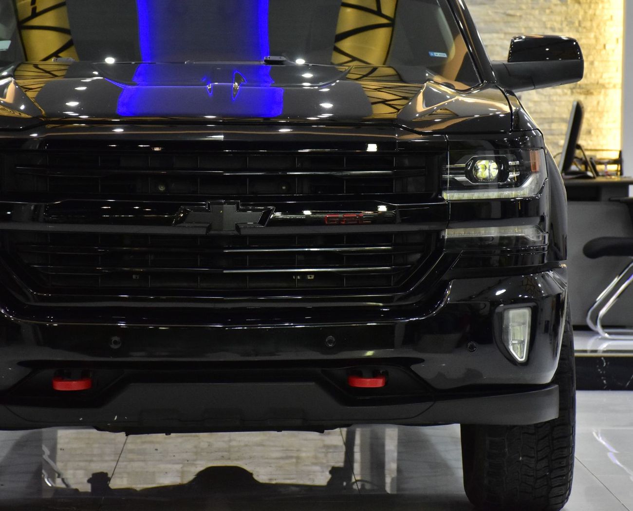 Chevrolet Silverado EXCELLENT DEAL for our Chevrolet Silverado High Country 4x4 6.2 L ( 2017 Model ) in Black Color GCC 