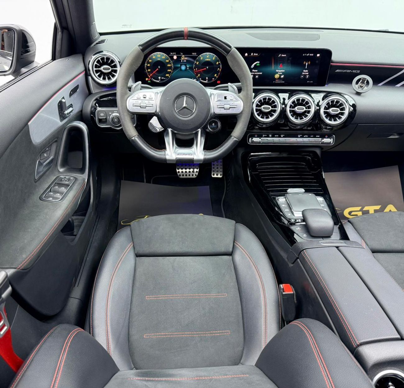 مرسيدس بنز A 35 AMG 2021 Mercedes Benz A35 AMG, Warranty, Full Service History, Excellent Condition, GCC