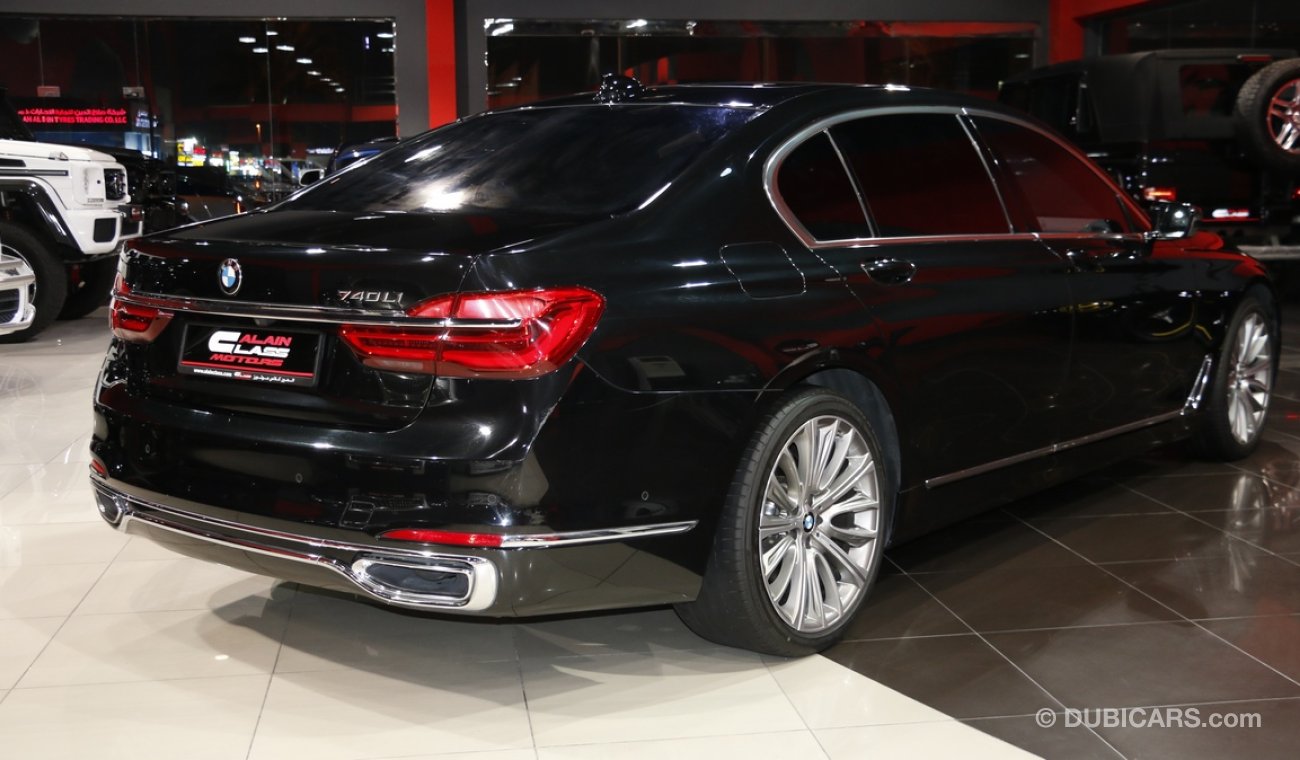 بي أم دبليو 740 Li - Under Warranty and Service Contract