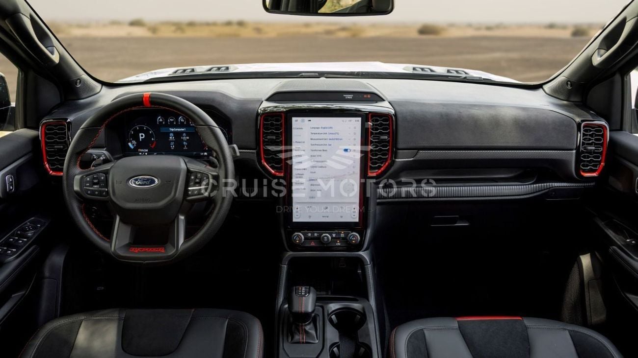 فورد رينجر رابتور Automatic - 3.0L - Petrol - Pick Up - 4WD - 5 Seats - 4 Doors - METEOR GREY