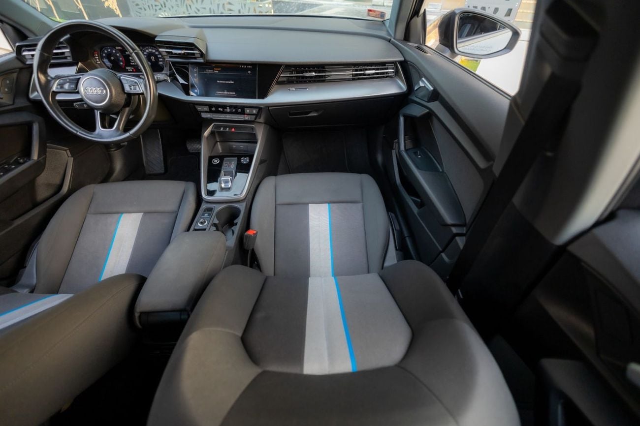 Audi A3 35 TFSI Audi A3 2023 GCC specs for 1,124.00 AED monthly