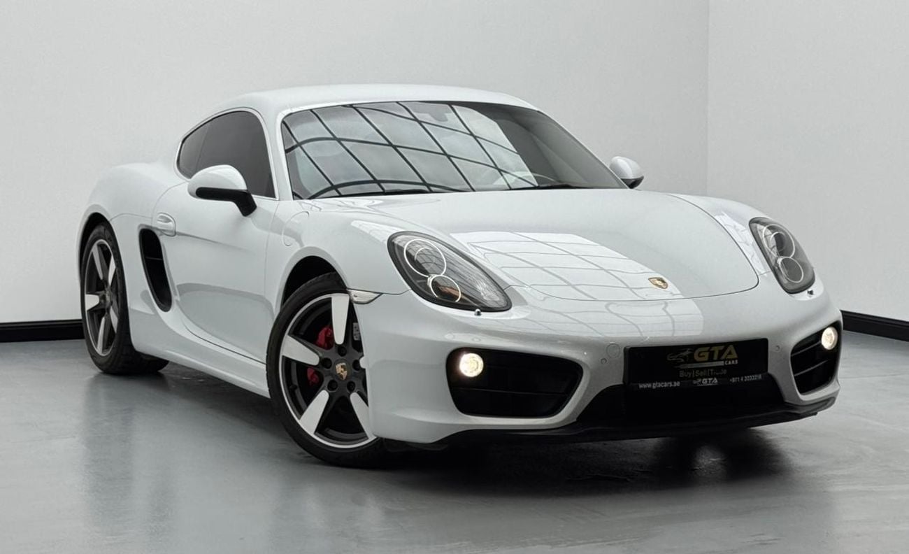 Porsche Cayman Std 2.7L 2015 Porsche Cayman, Service History, Excellent Condition, GCC
