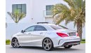 مرسيدس بنز CLA 250 AMG | 1,449 P.M | 0% Downpayment | Full Option | Exceptional Condition