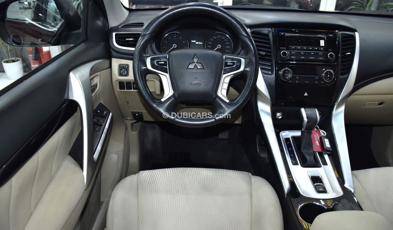 Mitsubishi Montero EXCELLENT DEAL for our Mitsubishi Montero Sport ( 2017 Model ) in Red Color GCC Specs