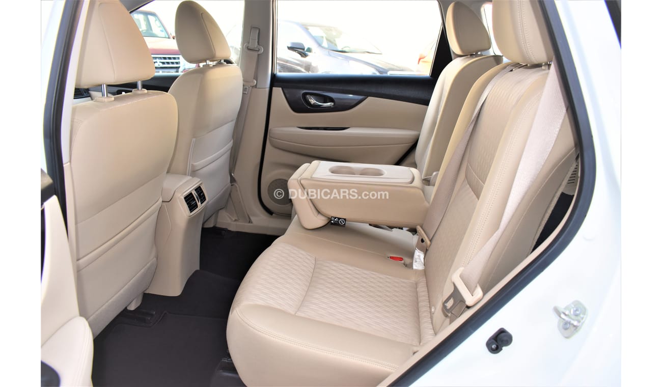 Nissan XTrail AED 1370 PM | 2.5L S 2WD GCC WARRANTY