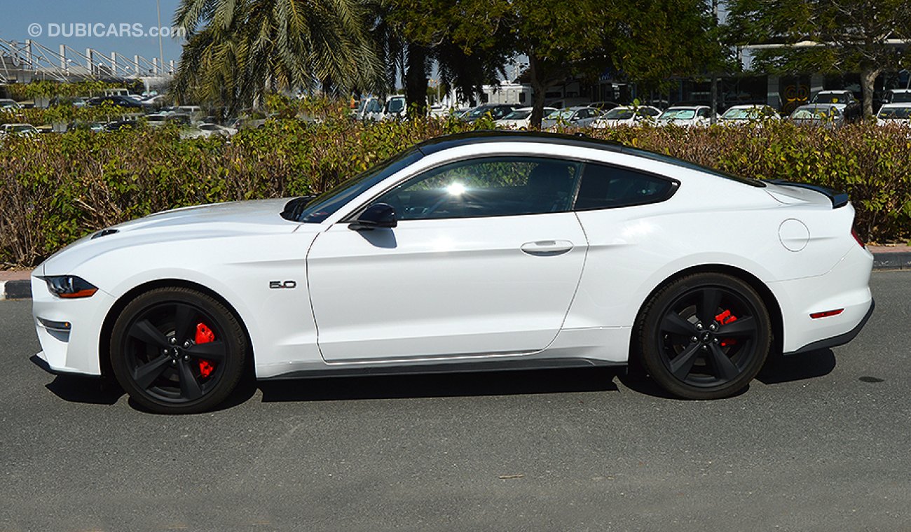 Ford Mustang 2019 GT Premium 5.0 V8 GCC, 0km w/ 3Yrs or 100K km Warranty + 60K km Service @ Al Tayer