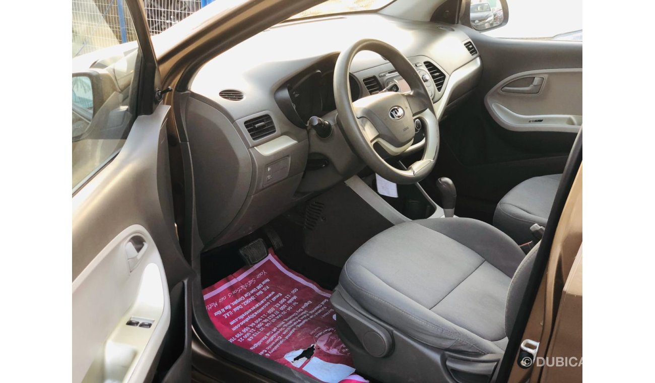 كيا بيكانتو 1.2L, 15" Tyres, Xenon Headlights, Fabric Seats, Front A/C, Automatic Gear Box (LOT # KP2015)