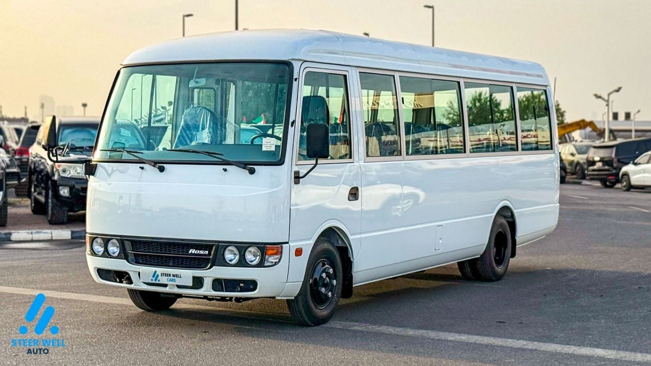 Mitsubishi Rosa 2025 | 34-Seater Bus | Full Option | ABS | GCC Specs | 4.2L Diesel M/T | Brand New Export