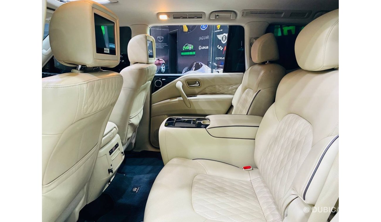 Infiniti QX80 INFINITY QX80 2019 GCC CAR CLEAN CONDITION FOR ONLY 189K AED WITH INSURANCE AND REGISTRATION