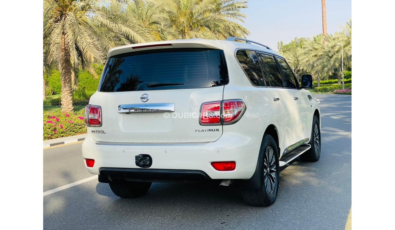 Nissan Patrol SE Platinum City Nissan patrol 2014 platinum full option perfect condition