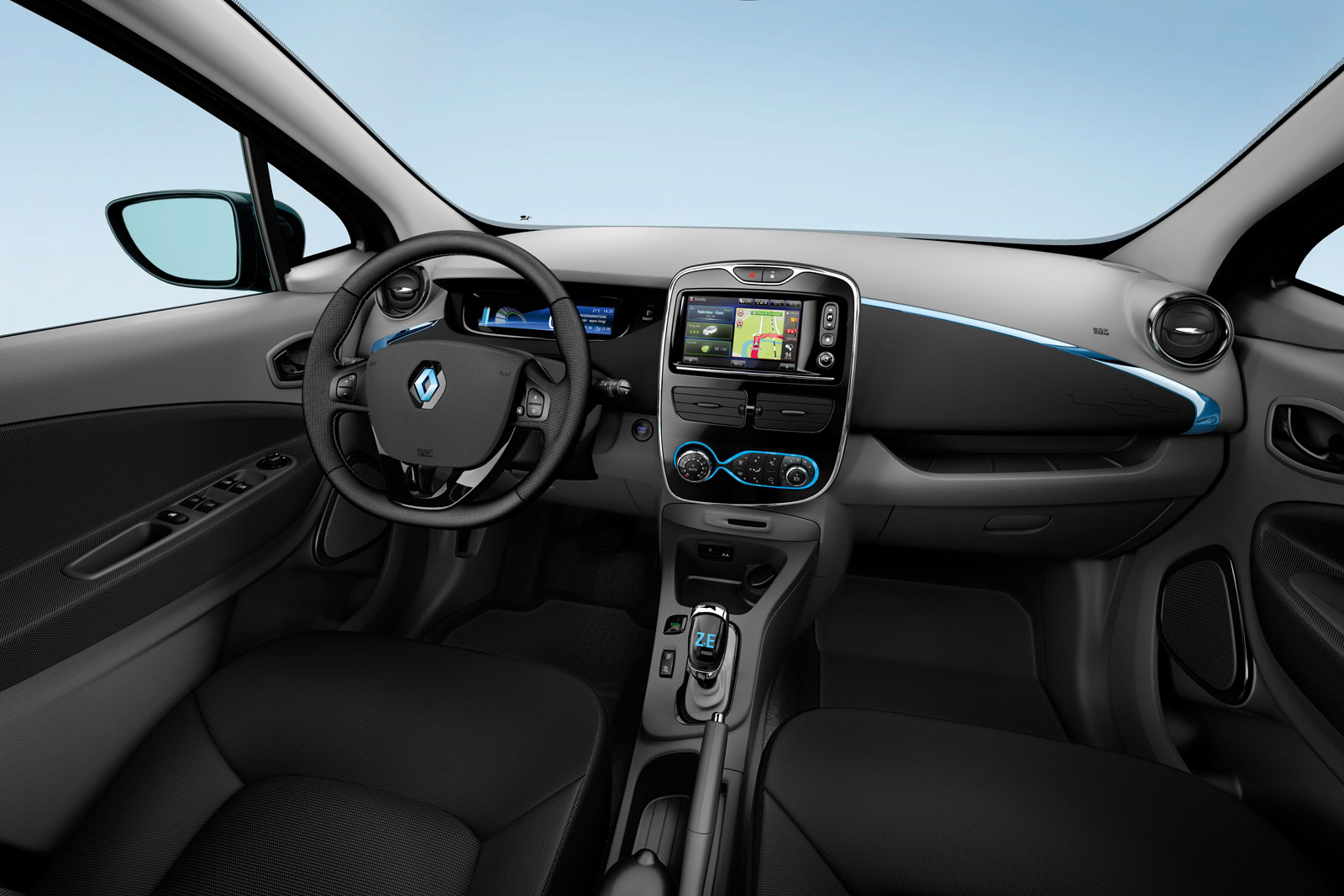 Renault ZOE interior - Cockpit