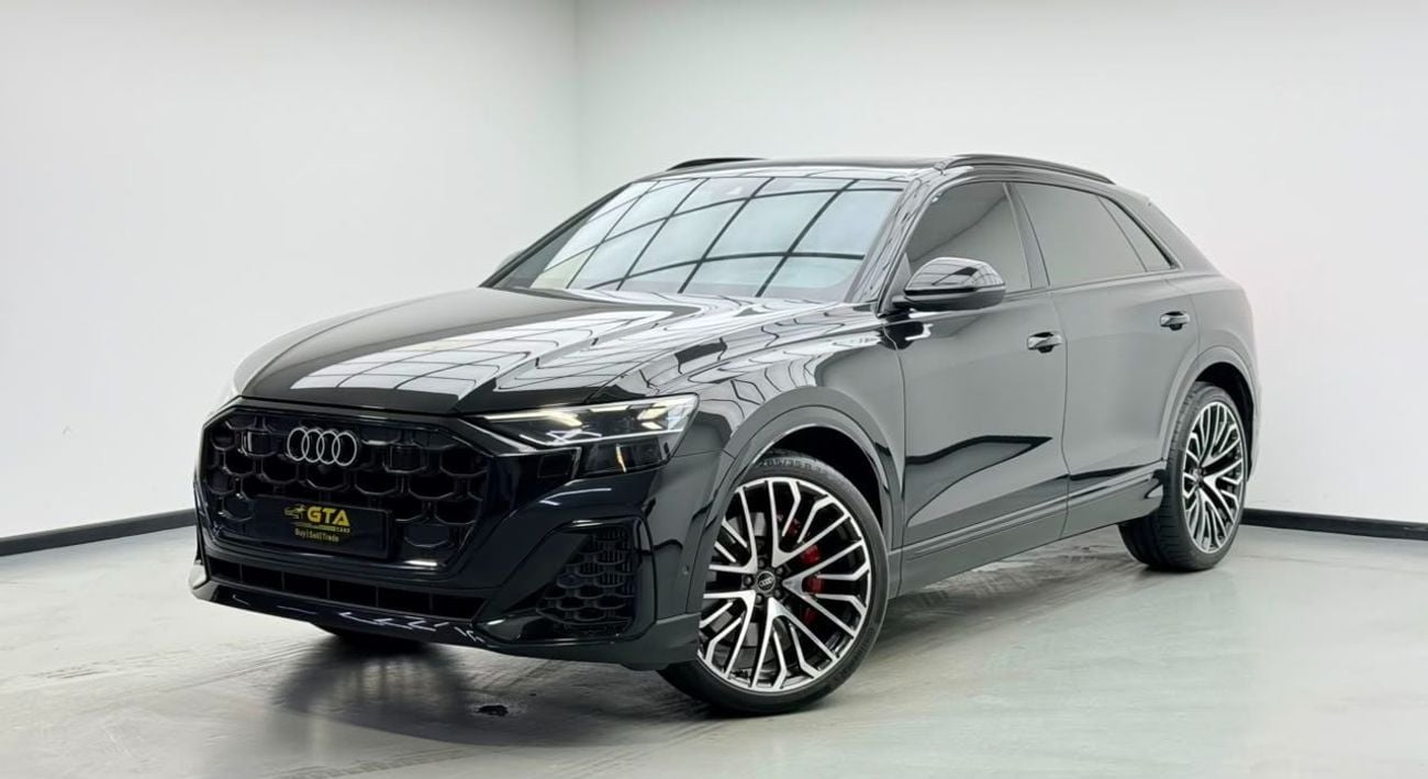 Audi SQ8 2024 Audi SQ8 4.0TFSI Quattro, 2028 Audi Warranty + Service Package, Very Low Km, Fully Loaded, GCC