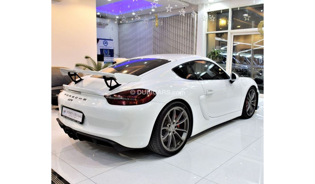 بورش كايمان 718 EXCLUSIVE OFFER • 4,700 PM • 2016 Porsche GT4 Cayman 3.8 F6 RWD 380bhp • GCC • Porsche Warranty