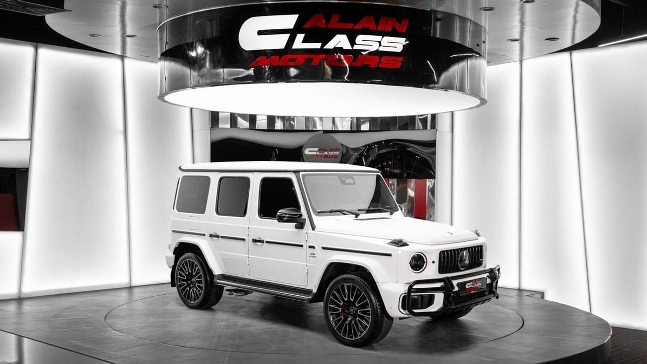 Mercedes-Benz G 63 AMG - 2025 - GCC - Under Warranty and Service Contract