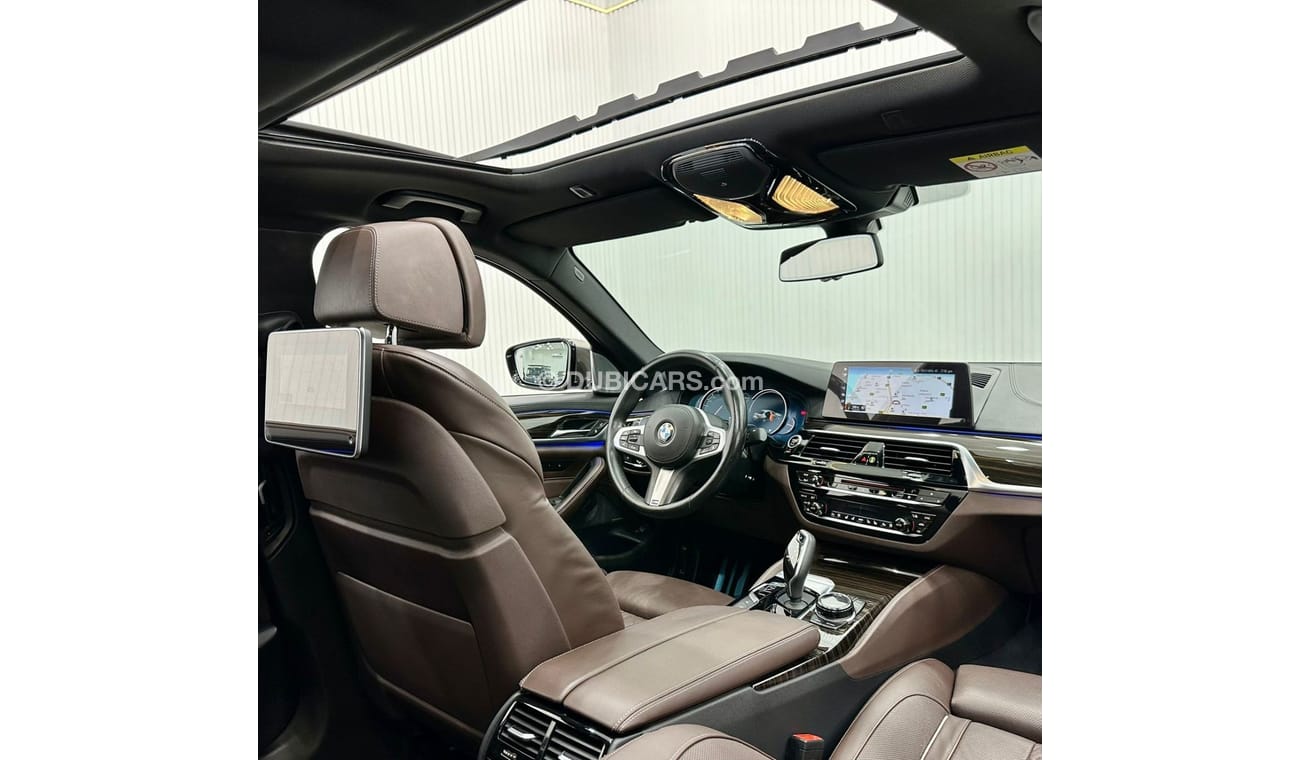 BMW 550i 2018 BMW 550i xDrive M Sport, Sep 2024 BMW Warranty + Service Package, Fully Loaded, GCC