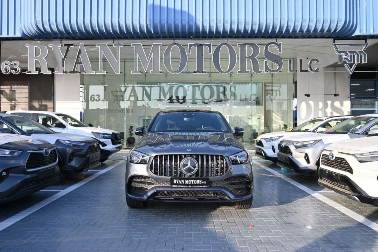 مرسيدس بنز GLE 53 Mercedes-Benz GLE-Class AMG GLE 53 Coupe 3.0L Turbo, 4Matic, Color Grey, Model 2023