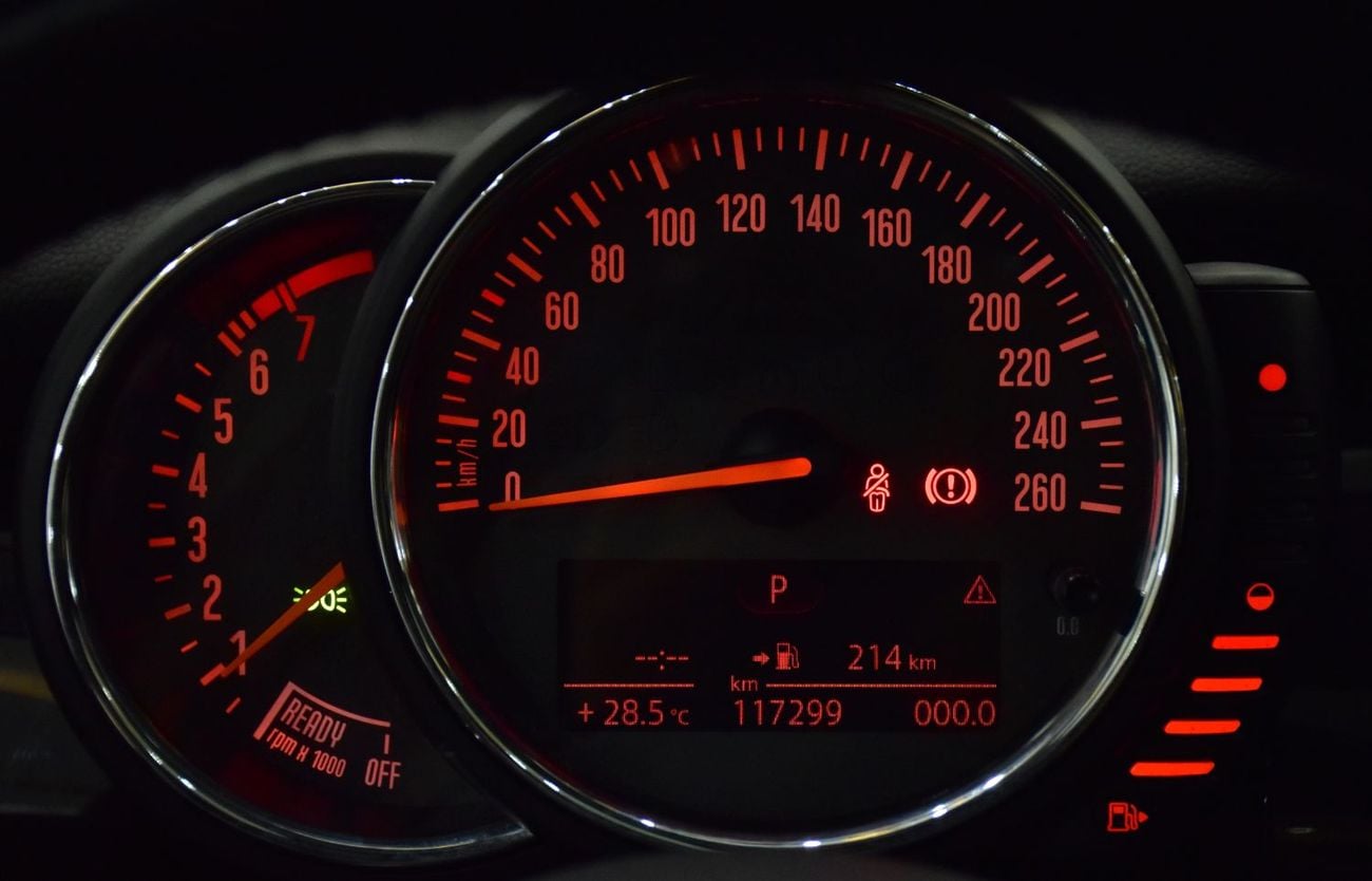 Mini Cooper EXCELLENT DEAL for our Mini Cooper ( 2017 Model ) in WhiteColor GCC Specs