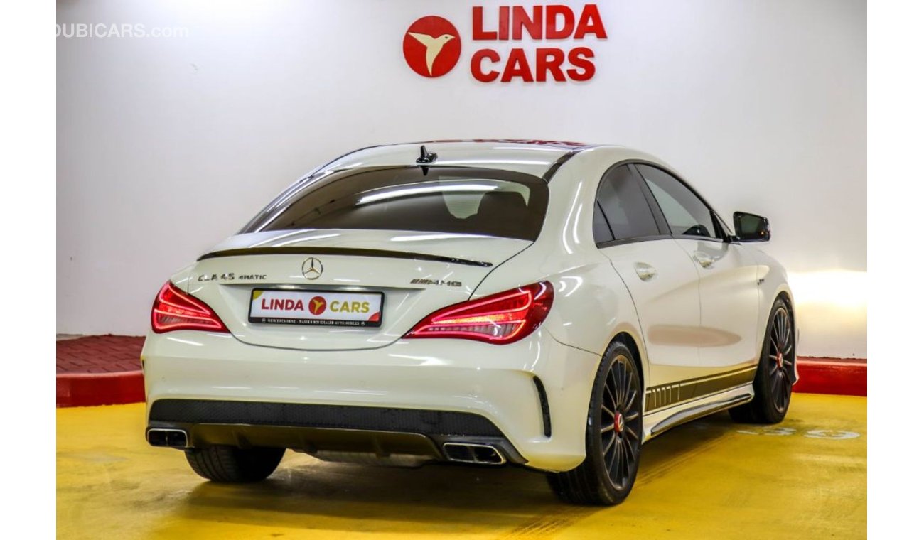 Mercedes-Benz CLA 45 AMG Mercedes-Benz CLA45 AMG 2015 GCC under Warranty with Zero Down-Payment.