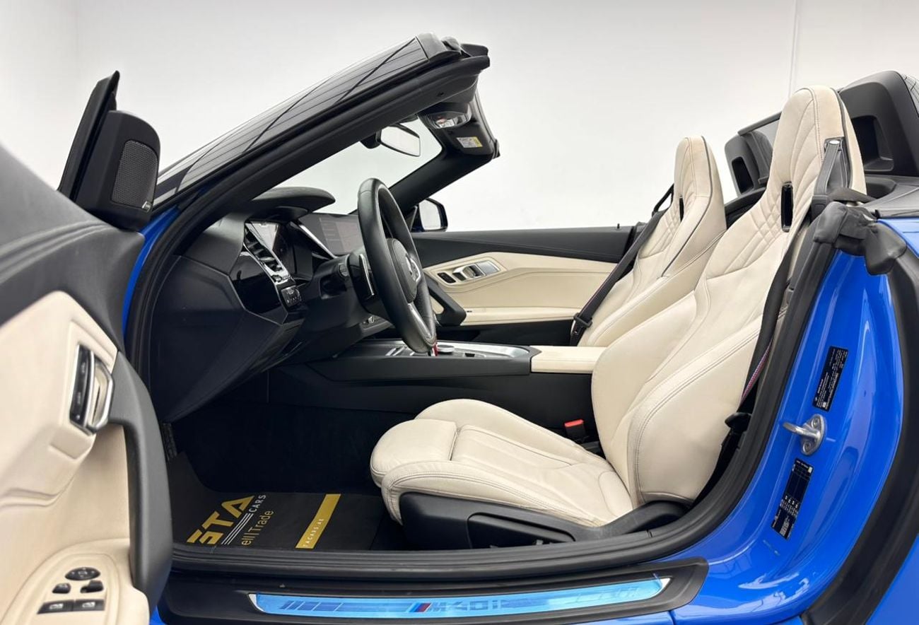 BMW Z4 M40i 3.0L 2020 BMW Z4 M40i M-Sport, 1 Year Warranty Unlimited Km, BMW Full Service History, GCC