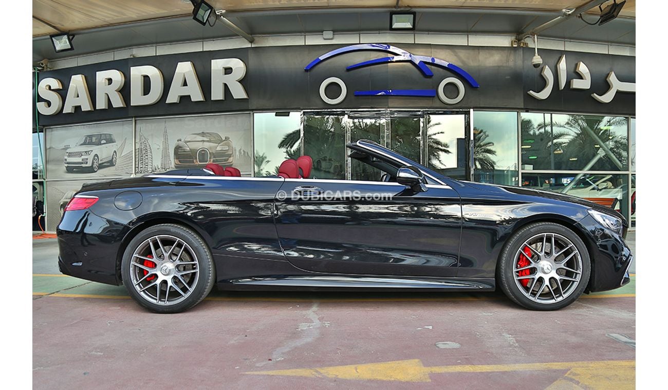 Mercedes-Benz S 63 AMG Convertible 2018