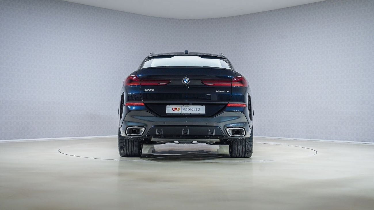 BMW X6 xDrive40i M Sport | AED 5,125 PM | Warranty Jan-2027 | GCC