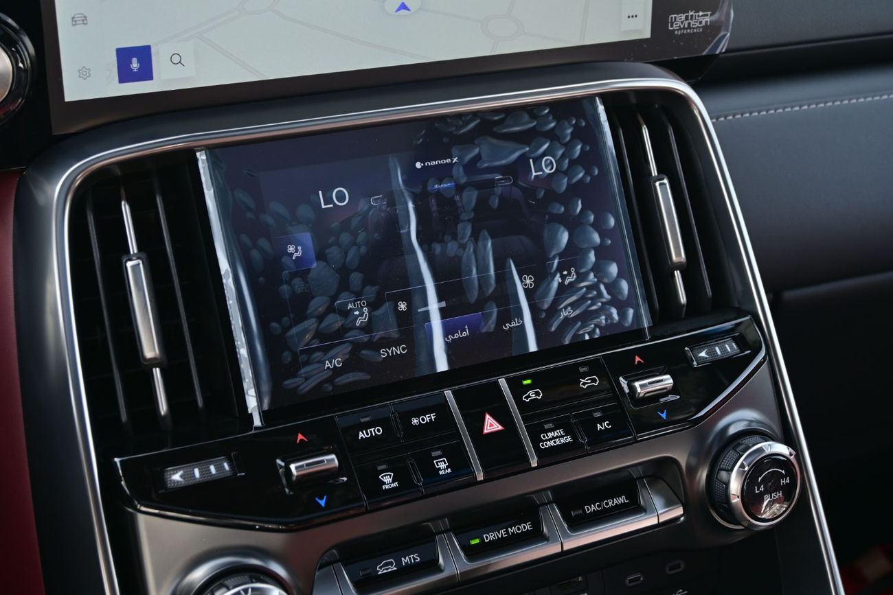 لكزس LX 600 Lexus LX600 Signature Mark Levinson, 3.5L Twin-Turbo V6, Petrol, Model 2025 Color Black