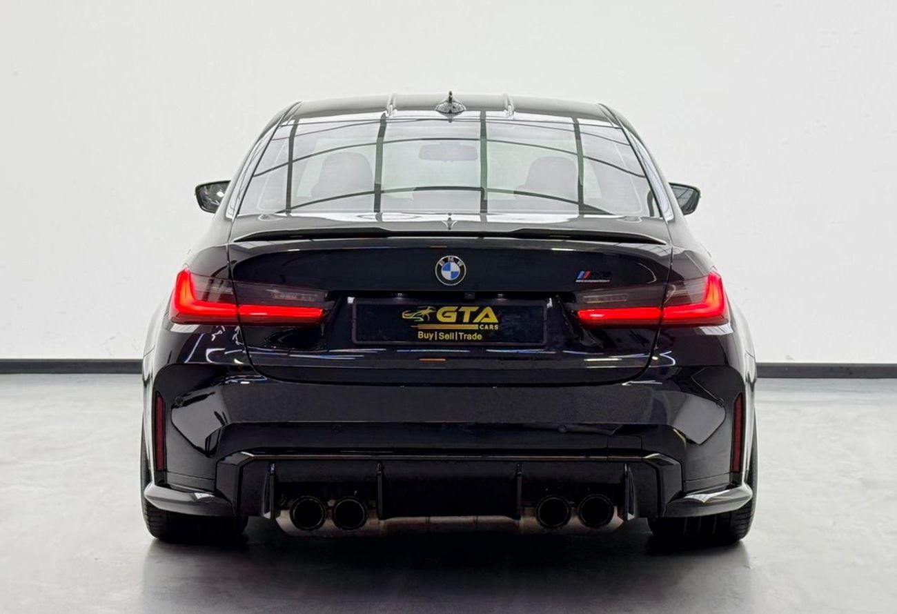 BMW M3 2021 BMW M3 Competition, 2026 BMW Service Pack, Full BMW Service History, Low km, Fully Loaded, GCC