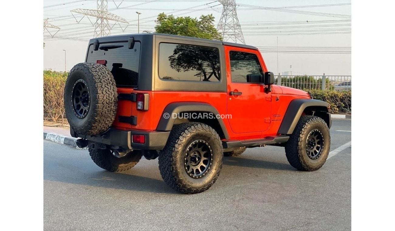 Jeep Wrangler Sport GCC SPEC NEAT AND CLEAN CAR