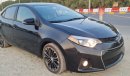 Toyota Corolla 2014 Sports Leather Seats with Alloy Wheels