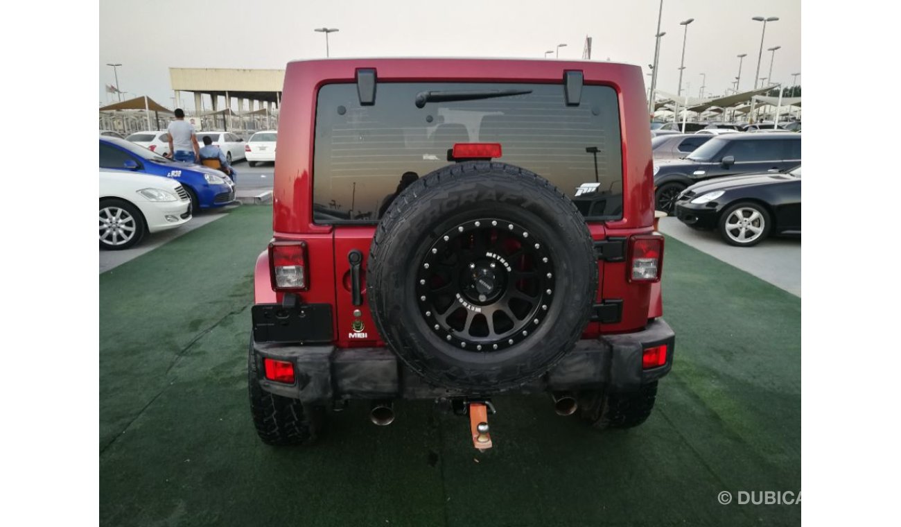 Jeep Wrangler Jeep wrangler unlimited Sahara 2013 GCC original color