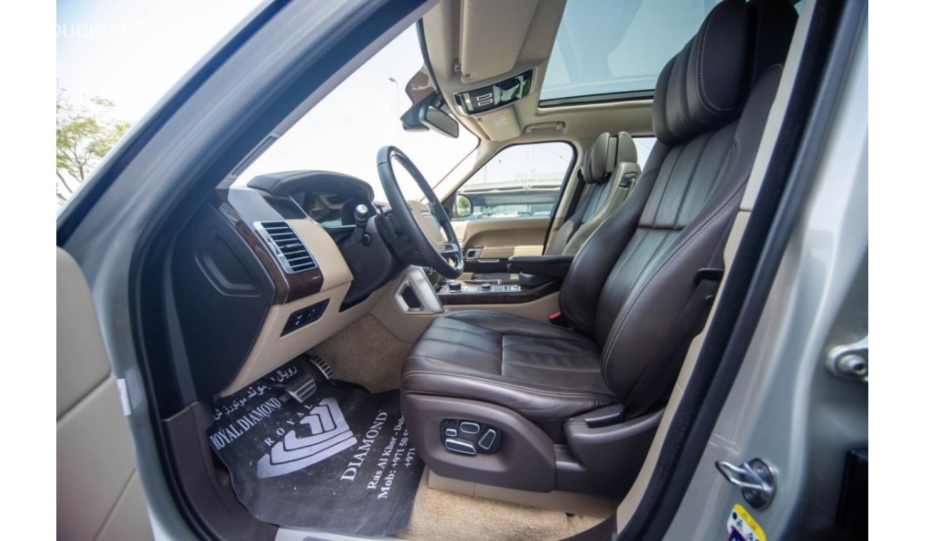 لاند روفر رانج روفر فوج إس إي سوبرتشارج Range Rover Vogue SE Supercharge GCC 2014 Under Warranty and Free service