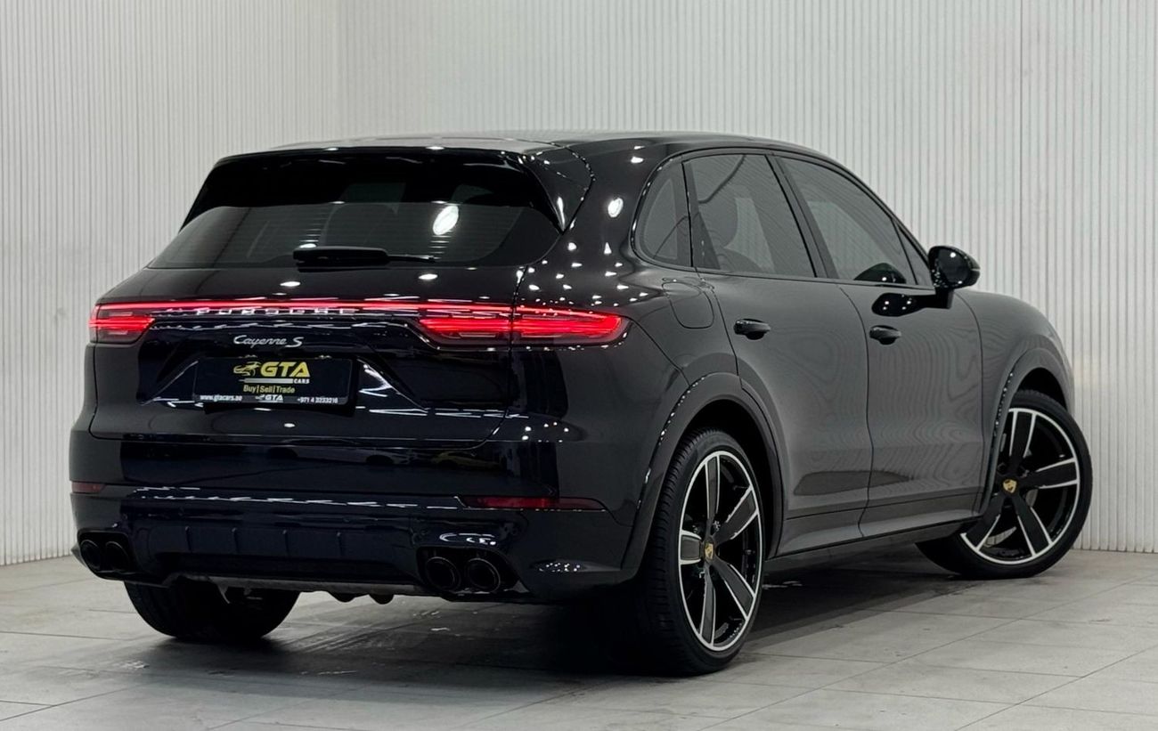 بورش كايان S 2.9L (440 HP) 2019 Porsche Cayenne S, Warranty, Full Porsche Service History, Fully Loaded, Low Km