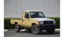 تويوتا لاند كروزر بيك آب 79 SINGLE  CAB V6 4.2L DIESEL 4WD MANUAL TRANSMISSION WITH REAR DIFF. LOCK