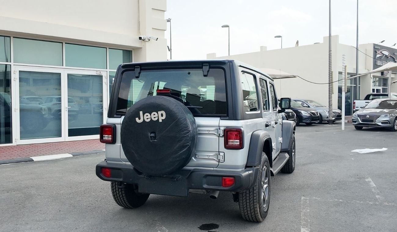 Jeep Wrangler Sport 3.6L A/T (5 Seater) | Full service history | GCC | Zero downpayment support