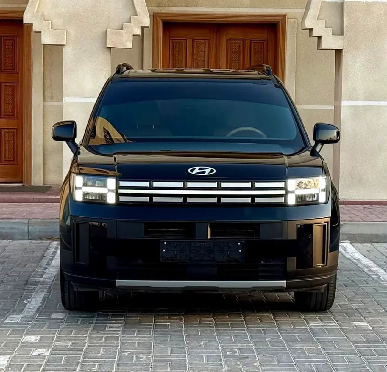 Hyundai Santa Fe COMFORT هيونداي سانتافي تحت الضمان تشيكات وكالة صبغ وكالة Comfort GCC