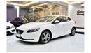 Volvo V40 EXCELLENT DEAL for our Volvo V40 T4 ( 2015 Model ) in White Color GCC Specs
